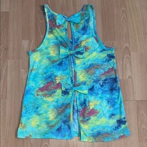 Colorful Tank with Bows✨
